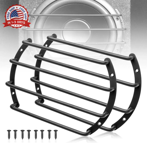 Inch metal subwoofer grill - 8,